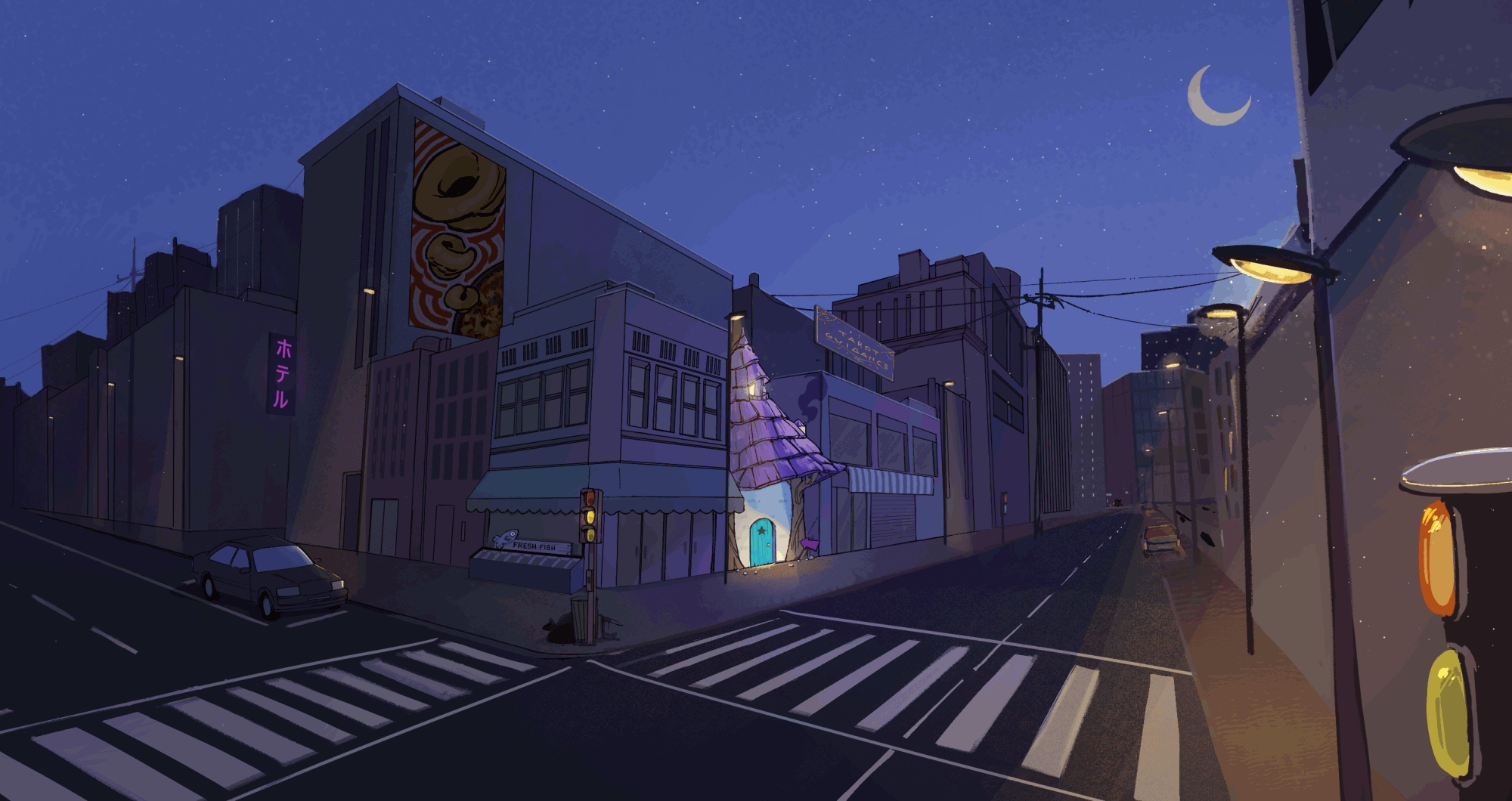 Background + simple animation